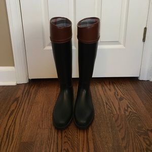 Burberry Riding Rain Boots